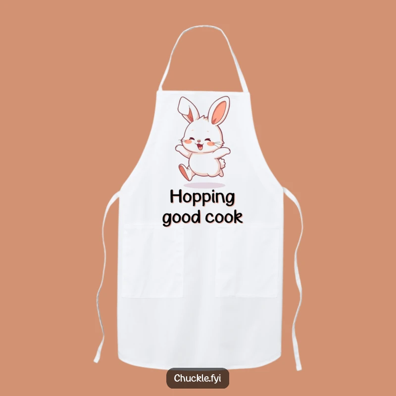 Funny Fluffy Bunny Apron: Hop into the Kitchen Fun, Great Funny Gift