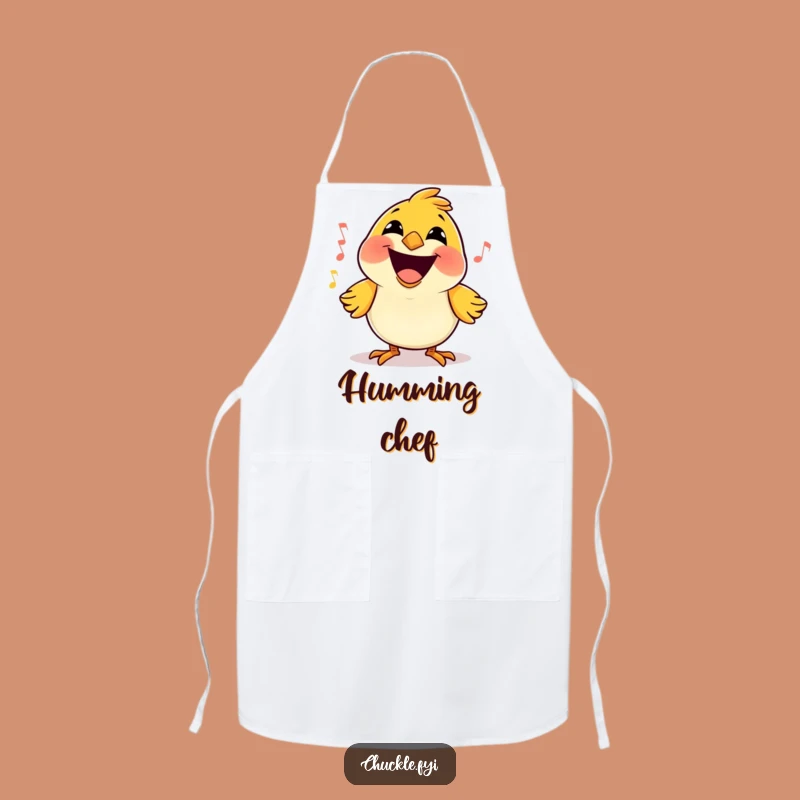 Funny Bird Song Apron: Kitchen Cartoon Aviary Wear for Cheerful Cooks