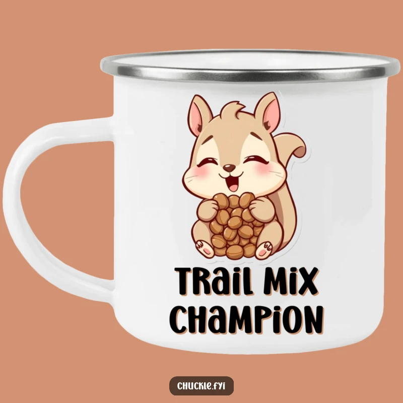Funny Squirrel Camping Mug: Nutty Adventures, Amused Explorer, Ideal Funny Gift