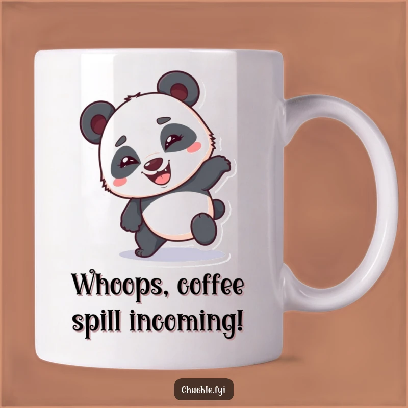 Funny Bumbling Panda Mug: A Hilarious Gift for Clumsy Friends and Panda Lovers