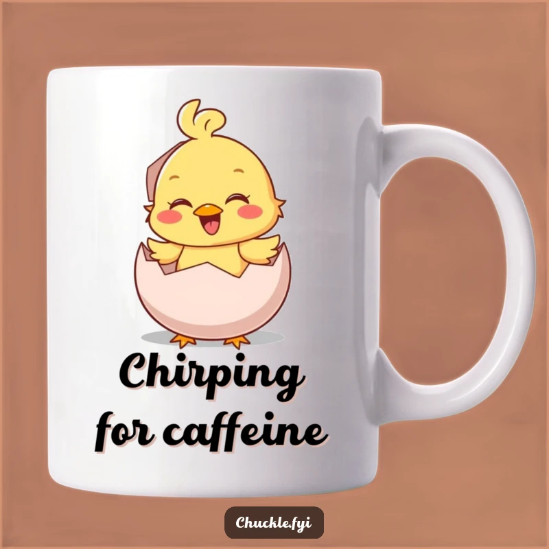 Funny Chick Hatching Chirp Mug: Start Your Day with Joy, Perfect Funny Gift for Egg Lovers