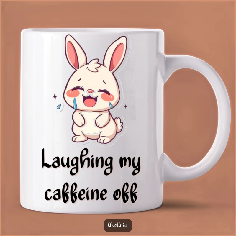 Funny Bunny Laugh Mug: Tears of Joy - Perfect Gift!