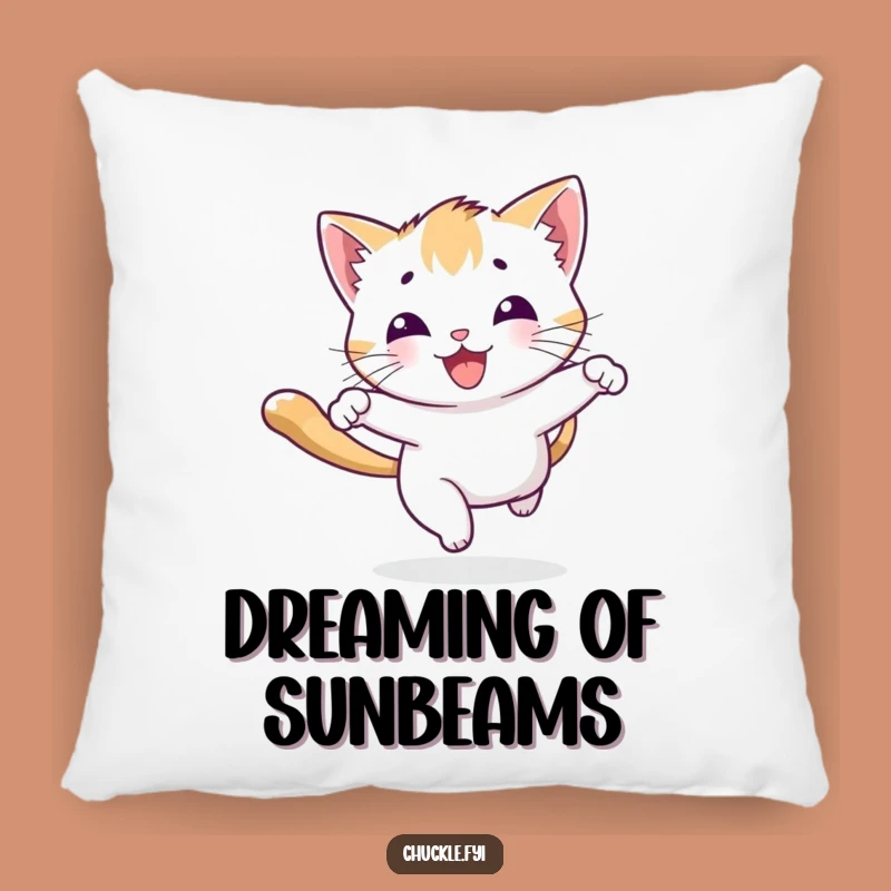 Funny Kitten Light Pillow: Snuggle with Playful Joy!
