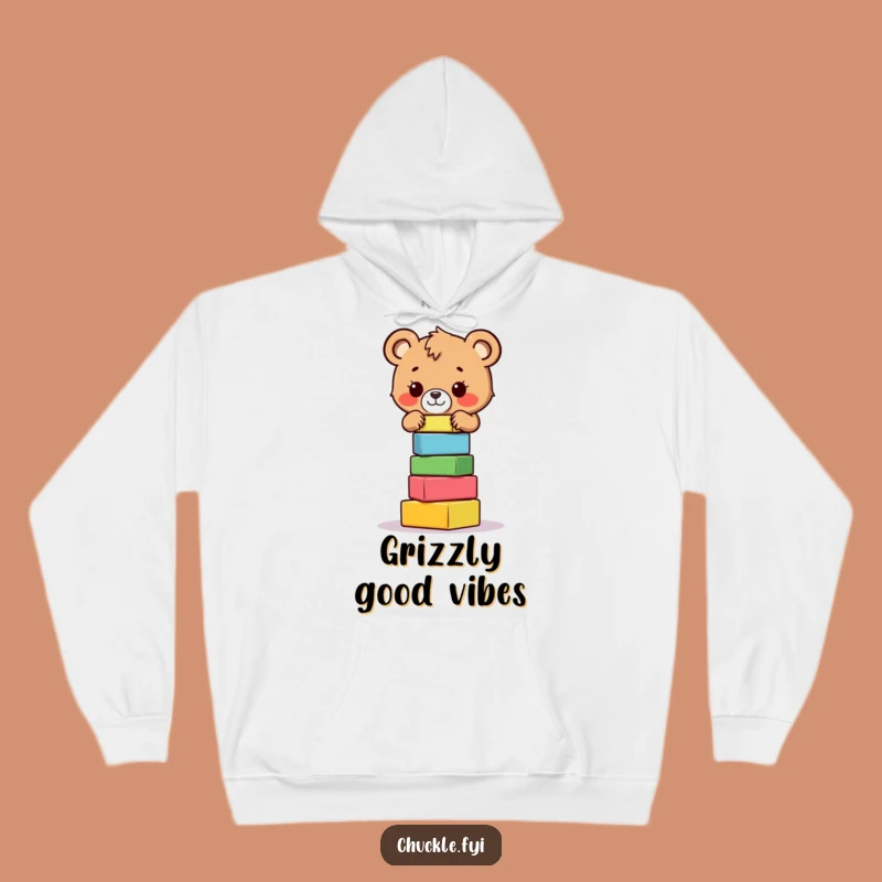 Funny Bear Cub Hoodie: Cozy Brave Character, The Perfect Warm Funny Gift