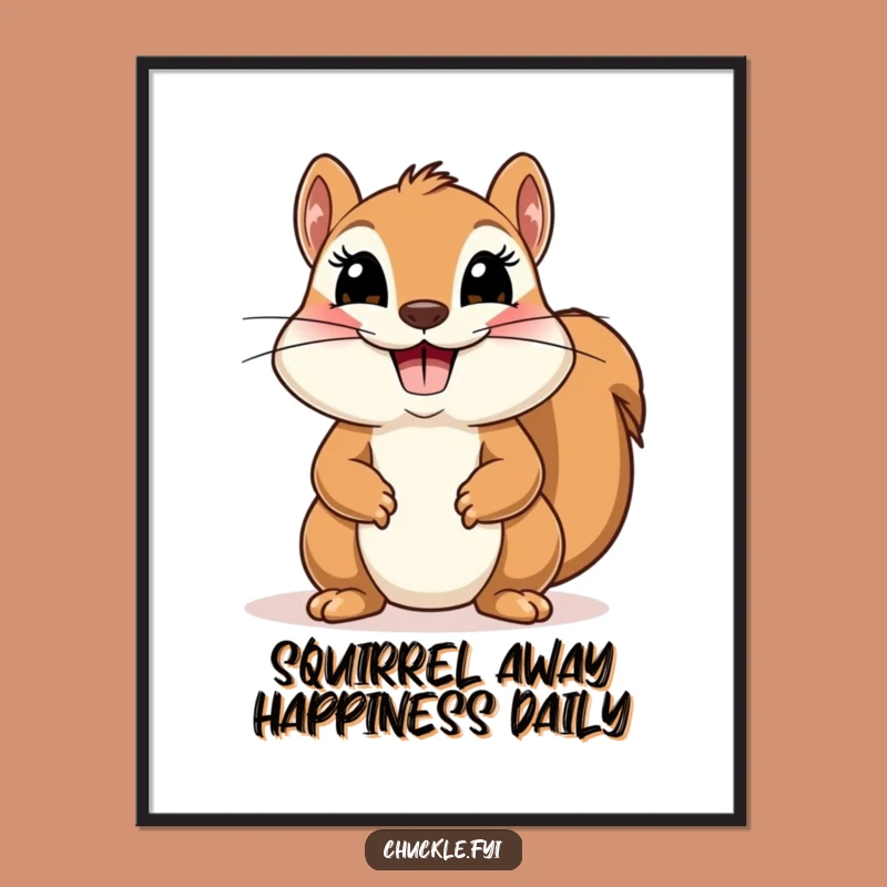 Free Printable Squirrel Bow Art - Funny Downloadable Decor with Personality
