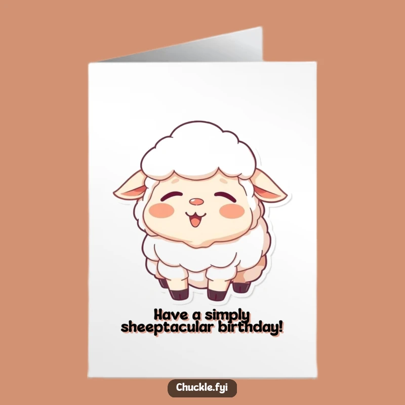 Free Printable Sheep Birthday Card - Sleepy Yawn for Downloadable Sweetness