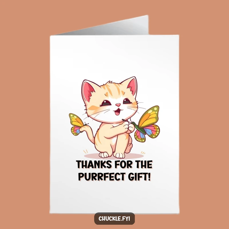 Free Printable Kitten Thank You Card: Purring Thanks Your Way!