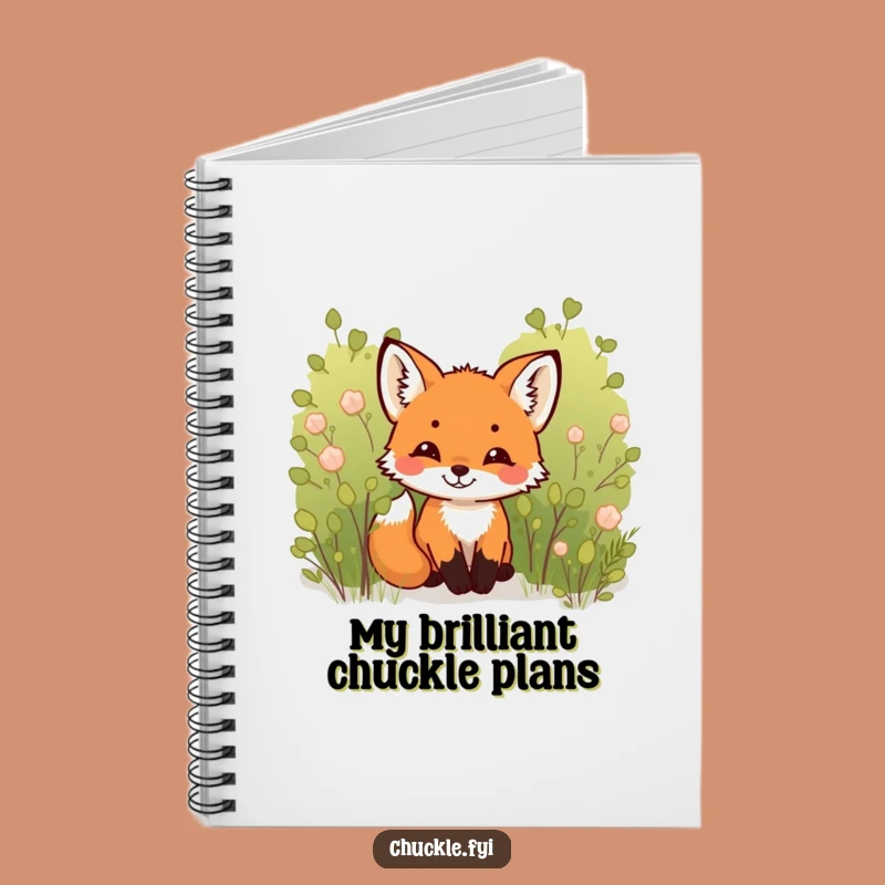 Funny Fox Cub Notebook: Jot Down Laughs, Cute Journal Gift