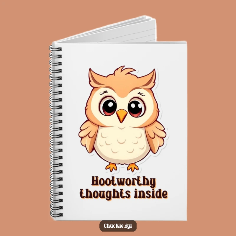 Funny Owl Notebook: Cartoon Laugh Journal for Creative, Chuckling Ideas