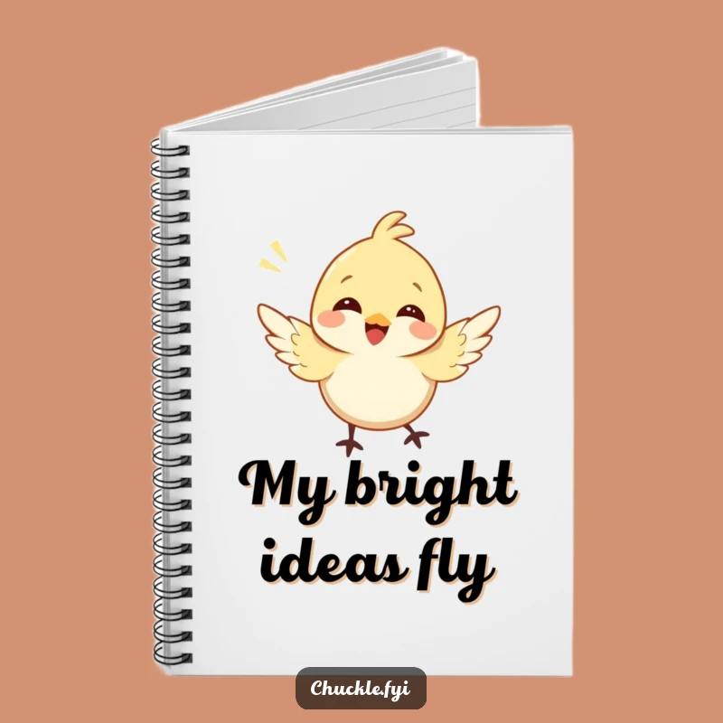 Funny Bird Notebook: Happy Journaling Character, Your Perfect Funny Gift for Notes