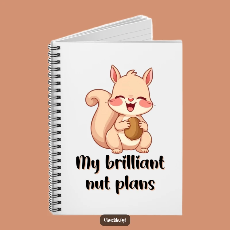Funny Squirrel Notebook: Jot Down Ideas with Giggles, Ideal Funny Gift for Writers