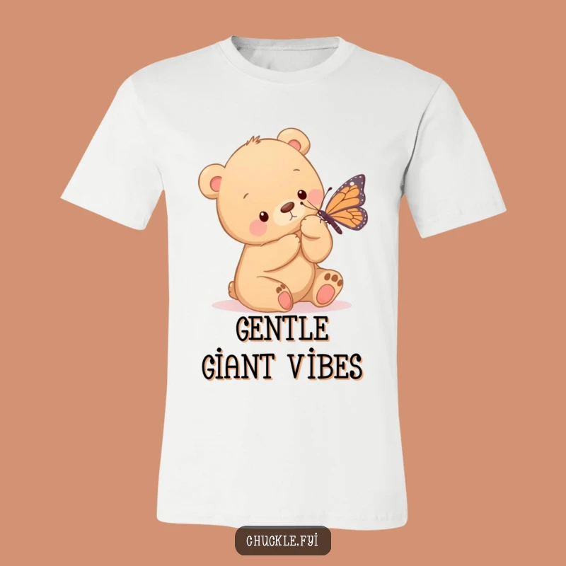 Funny Bear Cub T-Shirt: Playful Paw Tickles, Adorable Funny Gift for Animal Fans
